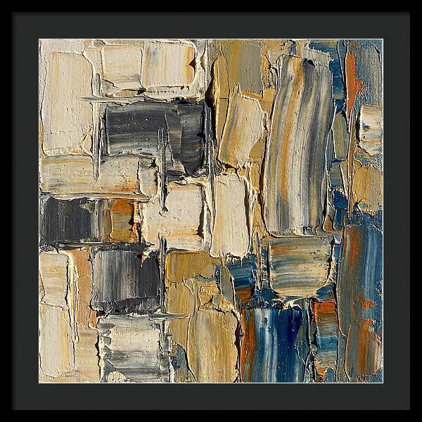 Portuguese Tile Inspired Abstract