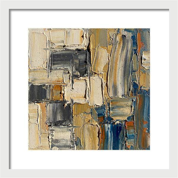 Portuguese Tile Inspired Abstract