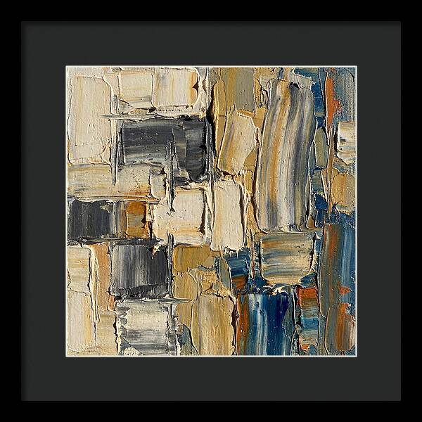 Portuguese Tile Inspired Abstract
