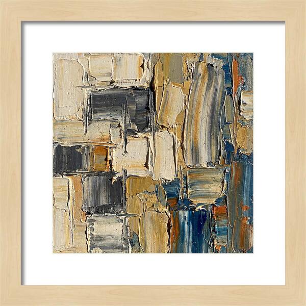 Portuguese Tile Inspired Abstract