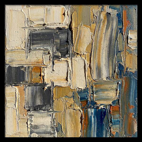 Portuguese Tile Inspired Abstract