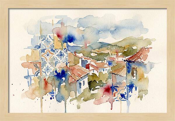 Portuguese Tile Landscape