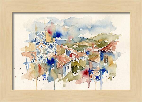 Portuguese Tile Landscape