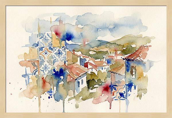 Portuguese Tile Landscape