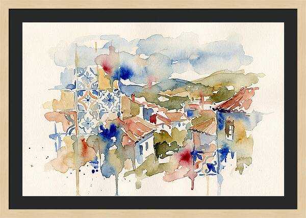 Portuguese Tile Landscape