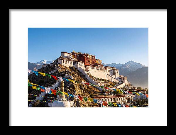 Potala Palace Overlooking Lhasa Valley