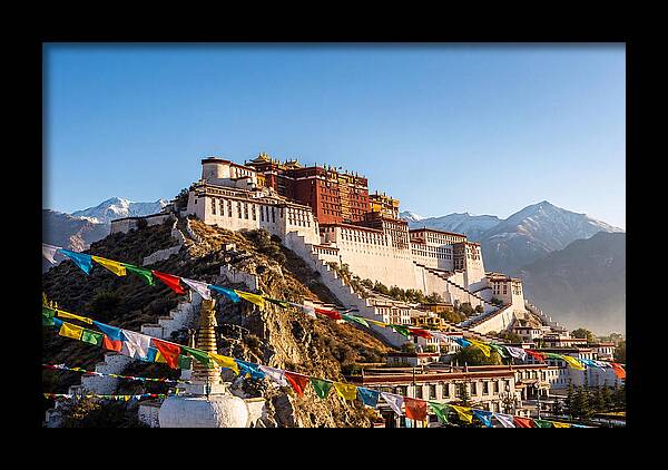 Potala Palace Overlooking Lhasa Valley