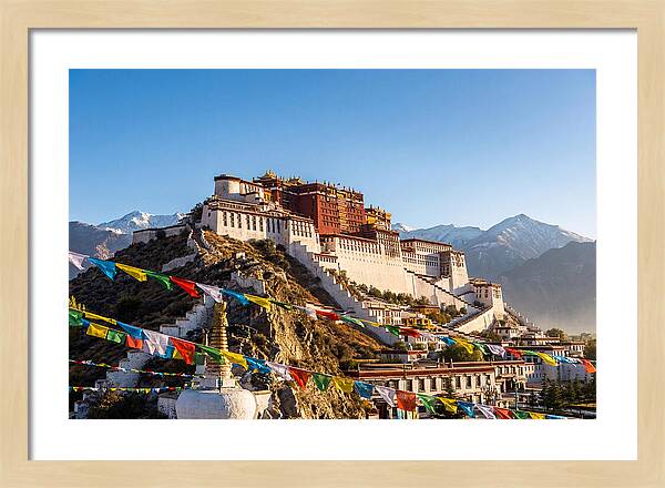 Potala Palace Overlooking Lhasa Valley