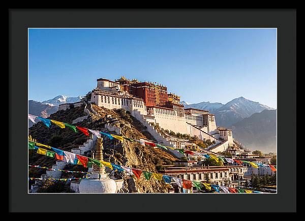 Potala Palace Overlooking Lhasa Valley