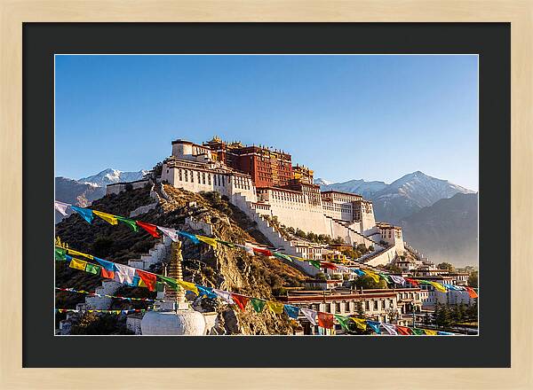 Potala Palace Overlooking Lhasa Valley