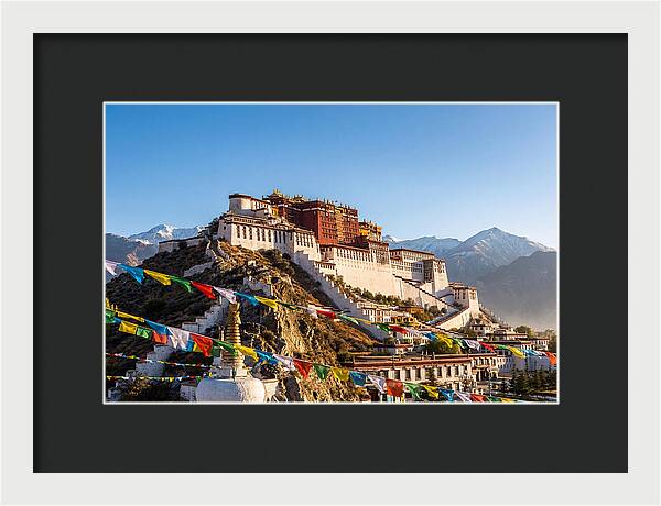 Potala Palace Overlooking Lhasa Valley