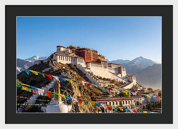 Potala Palace Overlooking Lhasa Valley