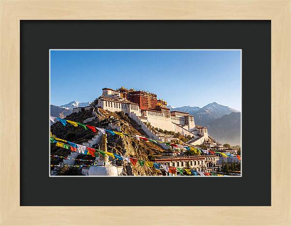 Potala Palace Overlooking Lhasa Valley