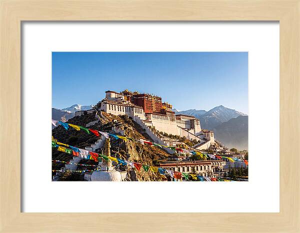 Potala Palace Overlooking Lhasa Valley