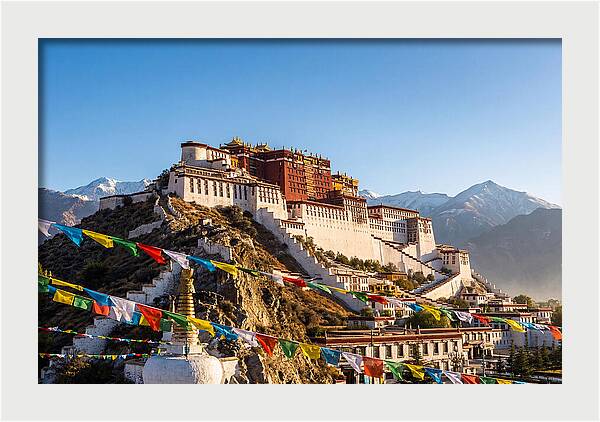 Potala Palace Overlooking Lhasa Valley
