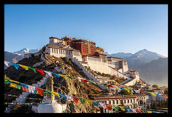 Potala Palace Overlooking Lhasa Valley