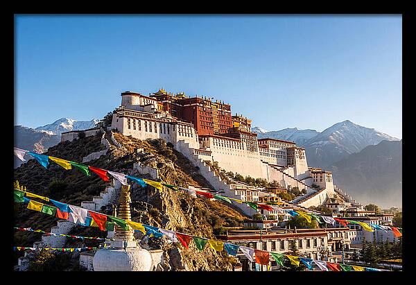 Potala Palace Overlooking Lhasa Valley