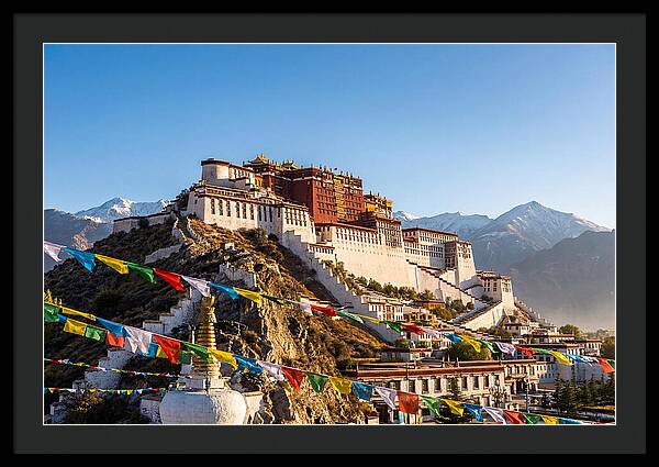 Potala Palace Overlooking Lhasa Valley