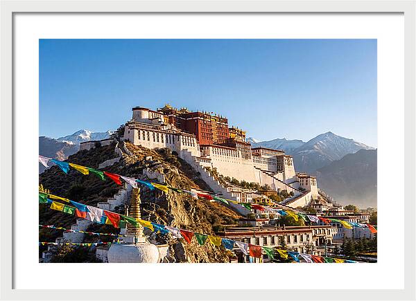 Potala Palace Overlooking Lhasa Valley
