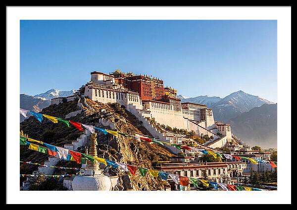 Potala Palace Overlooking Lhasa Valley