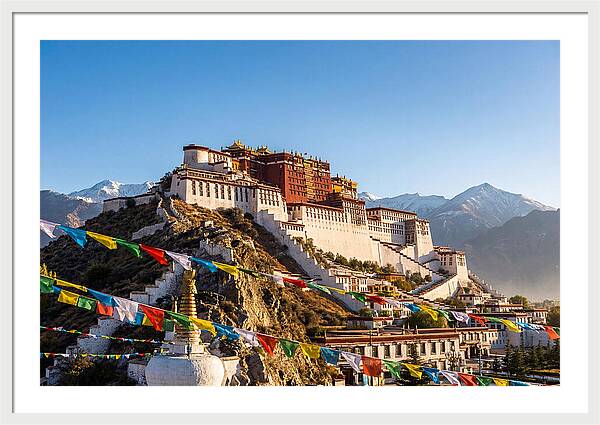 Potala Palace Overlooking Lhasa Valley