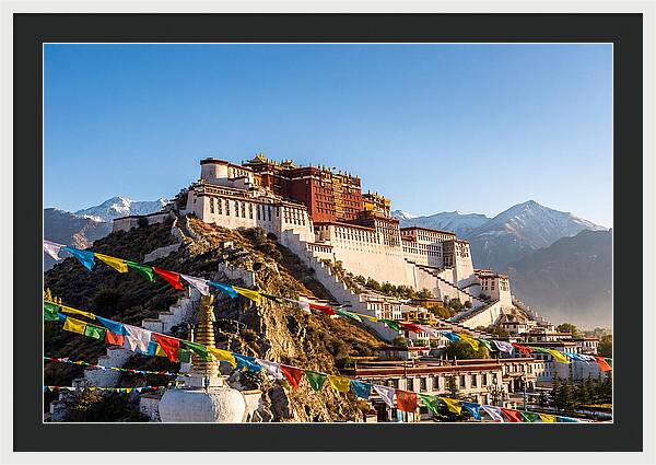 Potala Palace Overlooking Lhasa Valley
