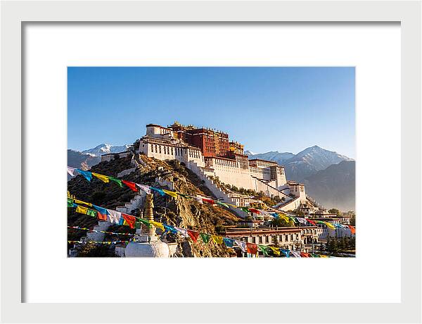 Potala Palace Overlooking Lhasa Valley