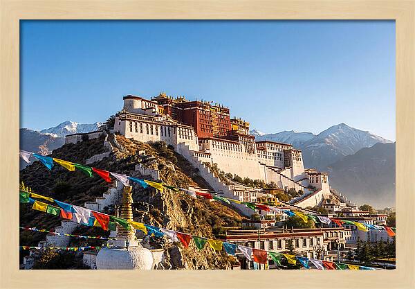 Potala Palace Overlooking Lhasa Valley