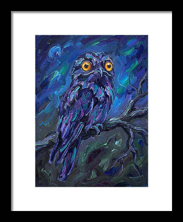 Potoo In Expressionist Style