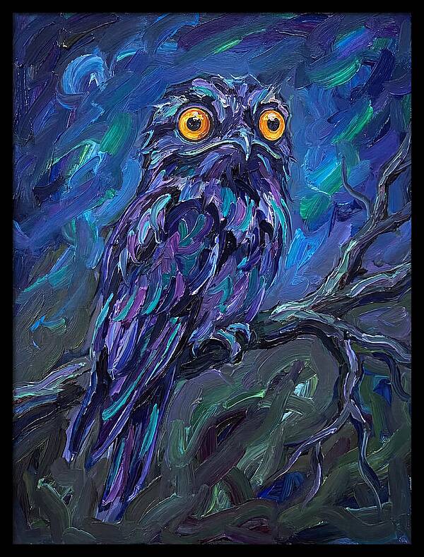 Potoo In Expressionist Style