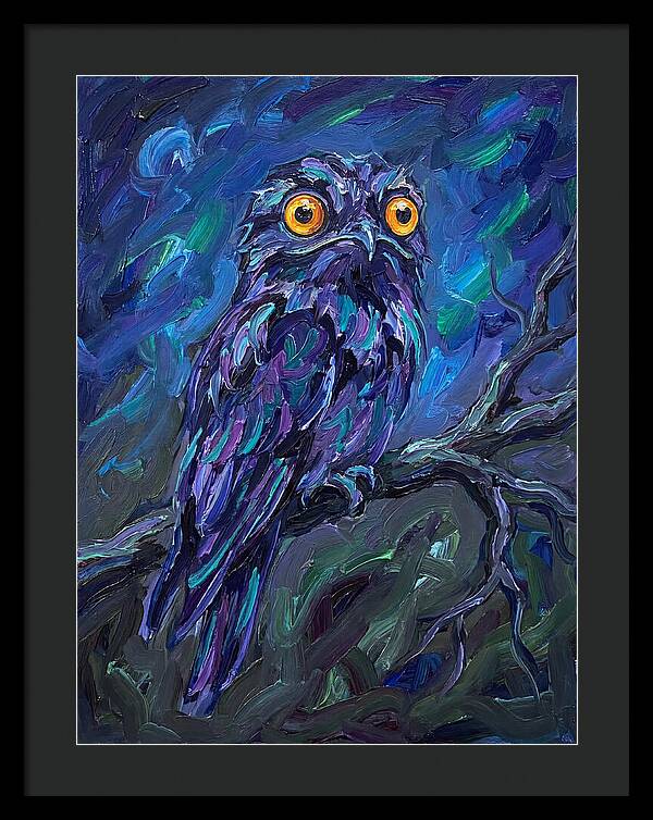 Potoo In Expressionist Style