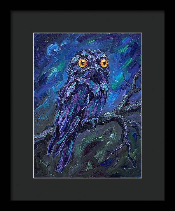 Potoo In Expressionist Style