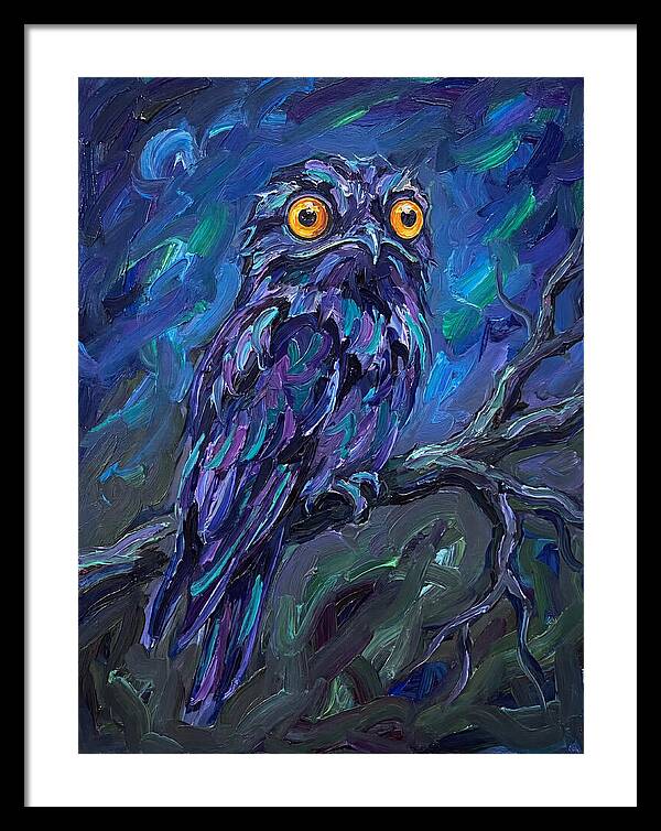 Potoo In Expressionist Style
