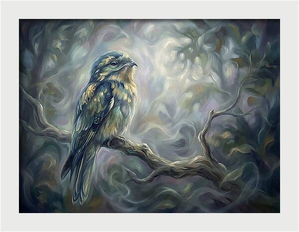 Potoo Perched