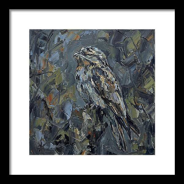 Potoo Perched In Nature
