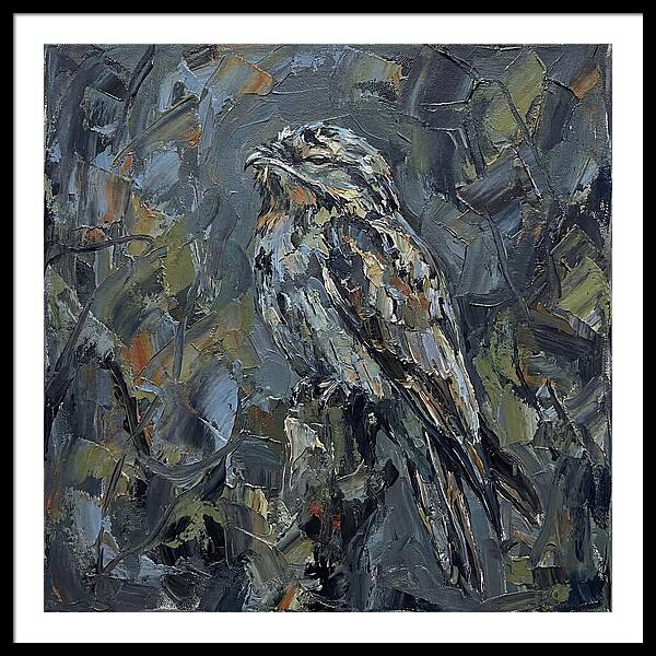 Potoo Perched In Nature