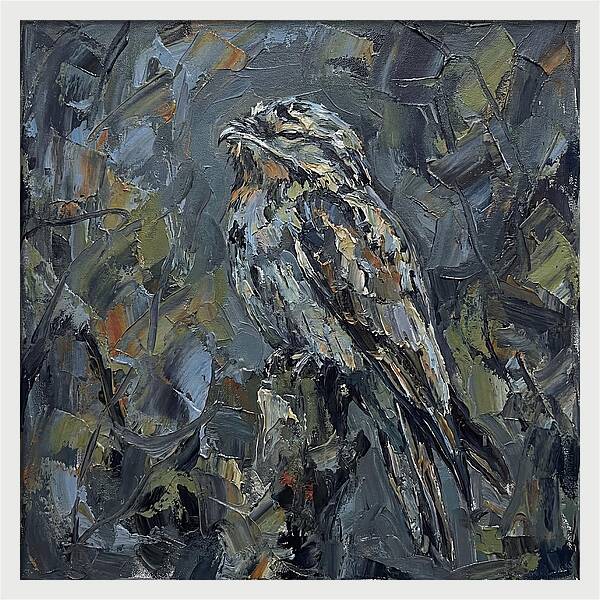 Potoo Perched In Nature