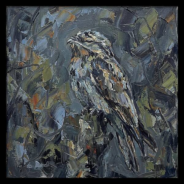 Potoo Perched In Nature