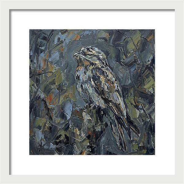 Potoo Perched In Nature