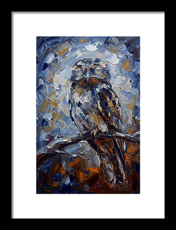 Potoo Perched In Twilight