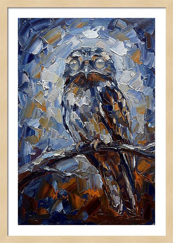 Potoo Perched In Twilight