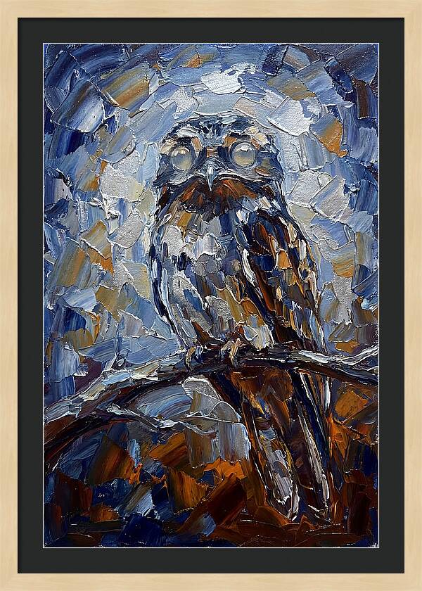 Potoo Perched In Twilight