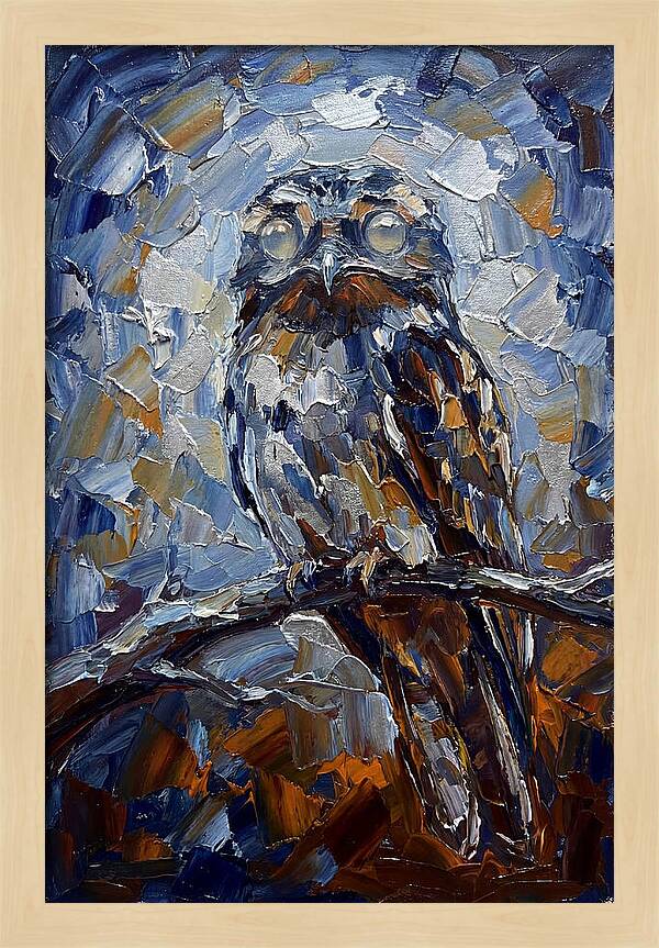 Potoo Perched In Twilight