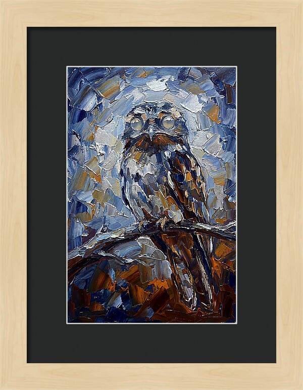 Potoo Perched In Twilight