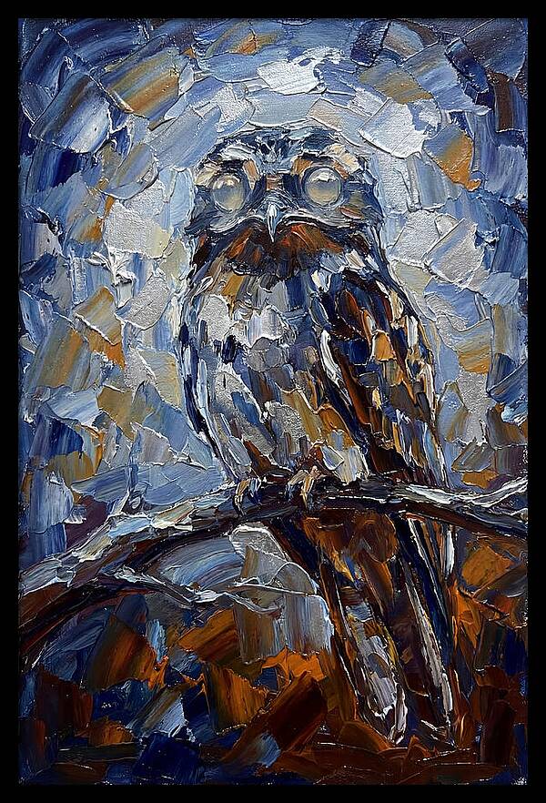 Potoo Perched In Twilight