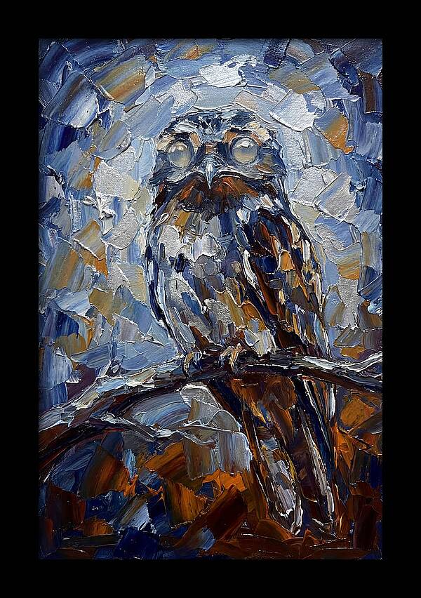 Potoo Perched In Twilight