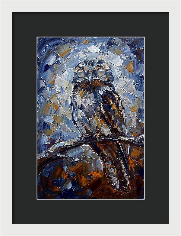 Potoo Perched In Twilight