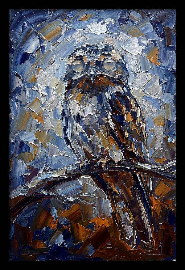 Potoo Perched In Twilight