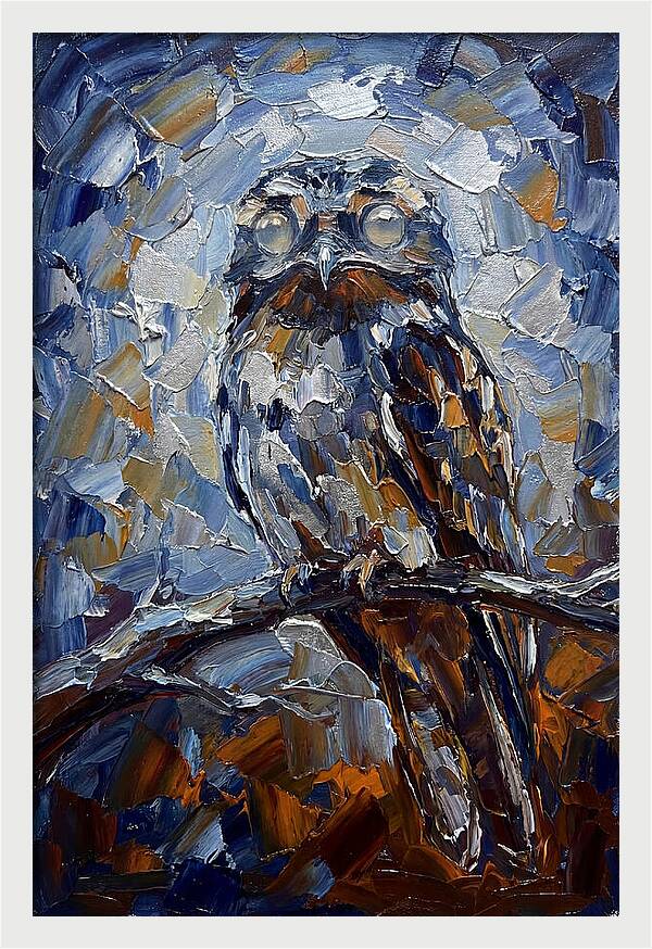 Potoo Perched In Twilight