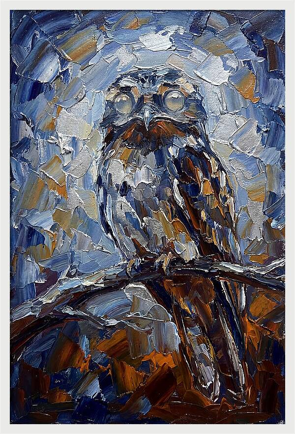 Potoo Perched In Twilight